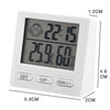Electronic Clock Temperature Humidity Meter Weather Station for Home With Alarm LED Thermometer Thermo-Hygrometer Multifunction