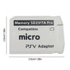 SD2VITA 6.0 Memory Card Adapter for PlayStation Vita PSV 1000 2000 3.65 System