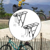 Bike Cargo Rack Easy Installation Sturdy Rear Bike Rack Luggage Carrier Rack for Cycling Mountain Bikes Road Bikes Carrying