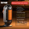 New 2000W Intelligent Desktop Space Heater Powerful PTC Ceramic Fast Heating 4 Heat Settings For Home Office Bedroom Use