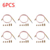 60/120cm Universal Gas Thermocouple Valve Fireplace Boilers Ovens Replacement Temperature Controller Probe with 5 Fixed Parts