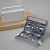 Complete Toolkits Household Multifunctional Organizer Kits Large Hard Case Tools Kit Maintenance Worker Metal Portable Toolkit