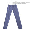 Electromagnetic radiation protective silver fiber knitted fabric long underwear Motor room EMF shielding thermal underwear