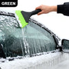 2-in-1 Winter Car Ice Scraper and Squeegee - for Efficient Snow & Frost Removal - Automotive Accessory for Cold Weather Driving