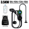TAYNIU Electric Vehicle Charger with APP 7KW 32A 3.5KW 16A 80V-260V 5M Portable EV Charger for Electric Vehicles BYD Volvo
