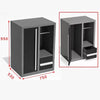 Garage Mechanic Tools Organizing Cabinets: Premium Steel Combo Of Drawer Cabinet And Double-Door Tool Cabinets