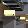 Modern Solar Outdoor Waterproof Decorations Door Post Atmosphere Light Yard Patio Pathway Courtyard Square Wall Pillar Light