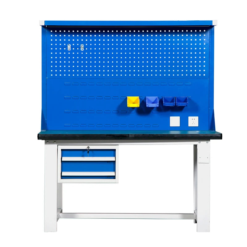 Garage Heavy Duty Workshop Bench With Drawer Anti Static Tool Box Cabinet Work Bench