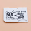 1 piece  Memory Card Adapter Micro SD to Memory Stick Adapter For PSP Sopport Class10 Micro SD 2GB 4GB 8GB 16GB 32GB