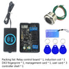 Fingerprint access controller NFC electric lock control relay module IC card induction switch electric bicycle DIY unlock