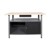 A Gray, 7 Drawers, Multifunction Tool Cabinet 6 feet 7.72 inches high, Gray