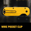 DEWALT DWHT10990 ATOMIC COMPACT SERIES Push And Flip Folding Utility Knife Hand Tools