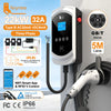 feyree EV Charger GB/T Socket 32A 3Phase 22kW Fast Charging EVSE Wallbox Load Balance Function AC Home Charging for Electric Car