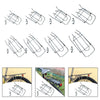 Bike Rear Rack, Riding Equipment Universal for Back of Bike Solid Frame, Rear Carrier, Bike Luggage Rack