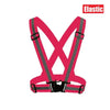 Highlight  Straps Adjustable Safety Vest Elastic Band For Adults and Children  Running Riding Clothing 12 Colors