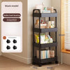 NewMultifunctional Storage Cart with Open Shelves Living Space Book Display Suitable for Kitchen Bedroom Storage Decor Organizer