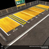 Car Garage Diorama Model 1:64 Steel Frame Multi-Level Garage - 3/4 Story US/JP Style for Diecast Car Display & Collectors