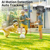 6K Triple‑Lens Outdoor PTZ Camera