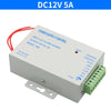 Mini Power Supply Door RFID Fingerprint Access Control Supplier Adapter Covertor System Machine DC 12V 5A AC 100~260V