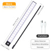 Motion Sensor Light Wireless LED Night Light USB Rechargeable Night Lamp Cabinet Wardrobe Lamp Under Backlight For Kitchen Led