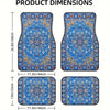 Car Floor Mats 4 Pieces Stylish Anti-Smudge Anti-Slip Easy To Clean Universal Suitable for All Vehicles