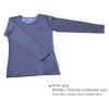 Electromagnetic radiation protective silver fiber knitted fabric long underwear Motor room EMF shielding thermal underwear