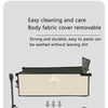 Collapsible Wagon Cart with Wheels Foldable - Folding Utility Wagons Carts Wagons for Grocery Sports Garden Shopping Camping