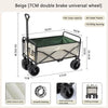 Collapsible Wagon Cart with Wheels Foldable - Folding Utility Wagons Carts Wagons for Grocery Sports Garden Shopping Camping