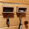 Car Garage Key Holder With Opening Door Space-saving Key Rack Durable For Vehicle Enthusiasts Creative Gift Key storage supplies