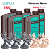 SUNLU 5KG Standard Resin 405nm LCD Printer Photon Curing Good Precision Smooth Surface Low Odor Model Garage Kit Printing