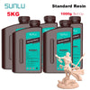 SUNLU 5KG Standard Resin 405nm LCD Printer Photon Curing Good Precision Smooth Surface Low Odor Model Garage Kit Printing