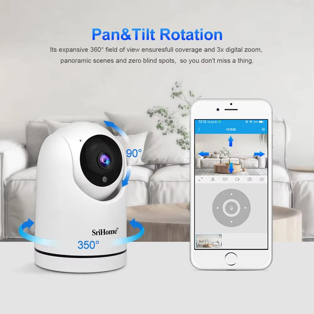 1080P WiFi Indoor Security Camera