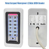 Metal Standalone Access Controller Wiegand Output RFID Card Reader IP67 Waterproof Zinc Alloy Keypad 125Khz Card WG26/34 Reader