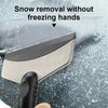 SEAMETAL Car Ice Scraper Auto Windshield Window Snow Cleaning Scraping Tool ABS Ice Breaker Snow Shovel Winter Car Accessories