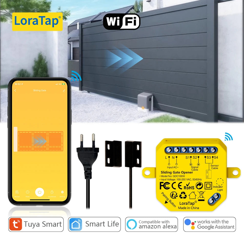 Tuya WiFi Garage Door Controller