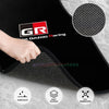Gazoo Racing Car Floormat Heavy Duty Front Rear Rubber Floor Mats Carpet Floor Protection Fits Most Vehicles