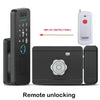 Fingerprint Lock 3D Face Recognition Tuya WiFI App Waterproof Outdoor Gate Passcode Rfid Card Keyless Electronic Smart Door Lock