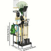 Storage Rack Rakes Shovels Rack Garden Tool Organizer Stable Utility Rack Easy to Install Garage Tool