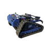 Customized self-propelled lawn mower suitable for weeding in home gardens