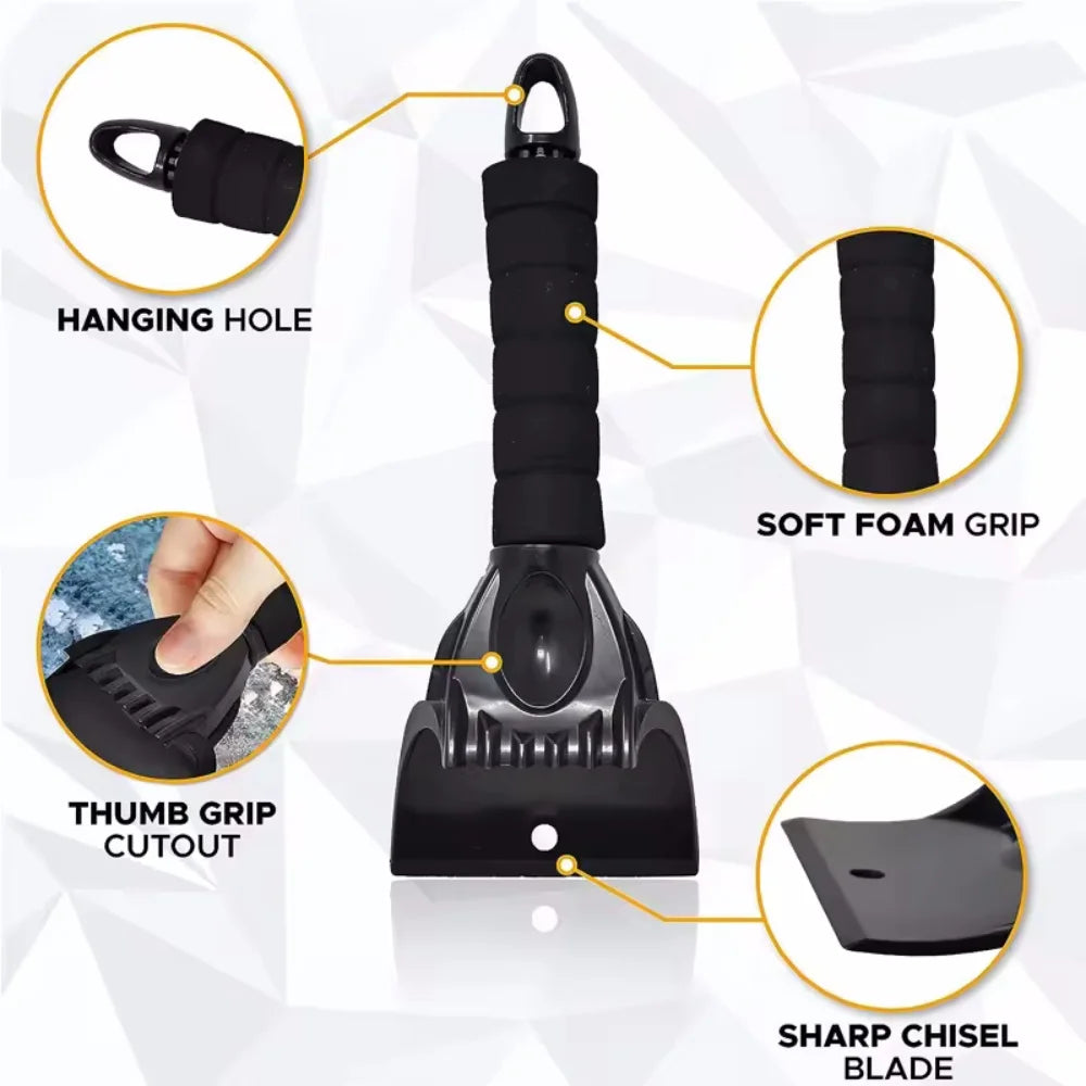 Car Snow Shovel Portable Ice Scraper Snow Brush Windshield Defrosting Snow Remove Broom Winter Auto Cleaner Tool Accessories