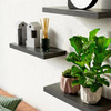 A69efloating Shelves For Wall,16In Wood Wall Shelf For Room Decor/Storage/Display,For Bedroom,Bathroom,Living Room,Kitchen
