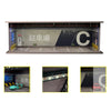 GFans 1/64 Car Garage Diorama Model Storage Display Box Small Garage Scene Acrylic Car Showroom Parking Lot Kids Xmas Gift Toys