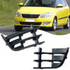 Car Accessories For Skoda Fabia 2011 2012 2013 2014 2015 Car Front Lower Bumper Small Grille Vent Cover Front Fog Light Cover