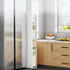 Multi-Tier Gap Storage Organizer Rack Ultra-Narrow Floor Storage Cabinet for Kitchen Bathroom Side Cabinet Mobile Toilet