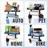 Garage Quick Clean Station Paper Towel Holder Wall Mount Shelf One-Hand Tear Garage Organization and Storage Rack