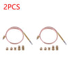 60/120cm Universal Gas Thermocouple Valve Fireplace Boilers Ovens Replacement Temperature Controller Probe with 5 Fixed Parts