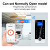 Fingerprint Tuya Access Controller RFID Access Control Kits With Waterproof Metal Bluetooth Outdoor Keypad 1.77In Display Screen