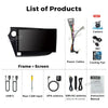 Android 15 Carplay Auto Car Radio Multimedia Player For HONDA INSIGHT 2009-2014 Navigation Autoradio GPS Stereo 2din Head Unit
