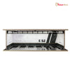 1/64 Garage Scene Model with Light Assembled Parking Lot Diorama Parking Place for Miniatures Cars Display