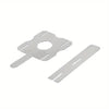 5 Sets (30 Pieces), 18650 Lithium Battery Nickel Sheet Spot Welding Nickel Plate Battery Nickel Plated Sheet U-Shaped Strip Sheet for Battery Pack Spot Welding